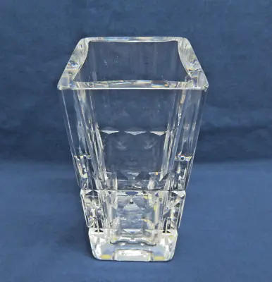 Buy Clear Crystal Kosta Boda Mid Century Modern Art Glass Vase, Signed • 45.66£