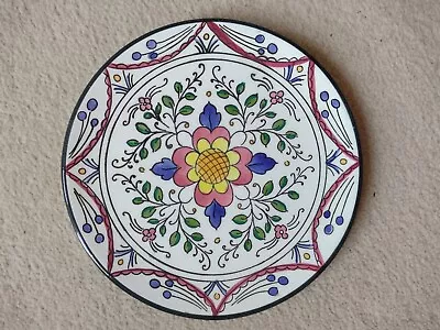 Buy Ceraplat Spanish Decorative Wall-hanging Plate Floral Vintage Used 19cm • 12.99£