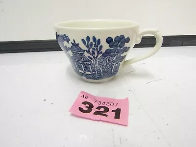 Buy Vintage Churchill Blue Willow Tea Cup (321)(Q) • 4.99£