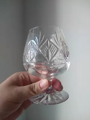 Buy Edinburgh Crystal Cameron Brandy Glass Vintage Etched Makers Mark Cut Glass • 5.95£