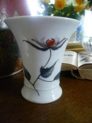 Buy Vintage 1920s 1930s Art Deco Thomas Germany White China Bavaria Mark Vase Signed • 47.95£