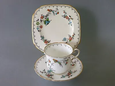 Buy Tuscan Plant Bird Of Paradise Trio: Tea Cup, Saucer, Side Plate • 15£