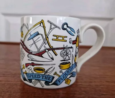 Buy Vintage Burleigh F R Gray & Sons Mug God Speed The Plough - Farming • 15£