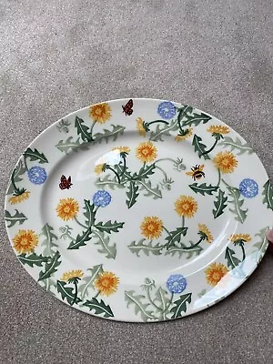 Buy Emma Bridgewater Dandelion Medium Oval Platter Serving Plate 1st Quality • 55£