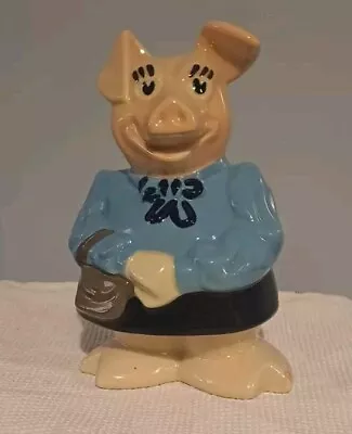 Buy Vintage Wade NatWest Bank 'Pig' Money Box - Lady Hilary With Original Stopper • 15.06£