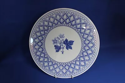 Buy Spode Blue Room Collection - Blue Italian Cake Plate - Geranium Pattern C1820 T. • 18£