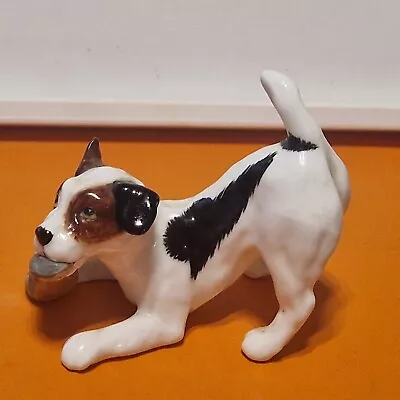 Buy Royal Doulton  Jack Russell Terrier With Shoe Slipper  Good Condition  • 10£