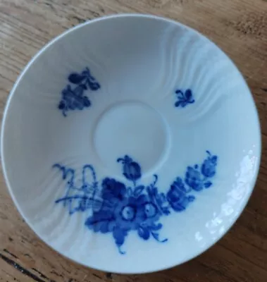 Buy Royal Copenhagen Vintage Saucer Blue Floral Design Numbered 10/1550-1872 • 15£