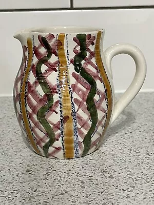 Buy Jo Lester, Isle Of Wight Iow Hand Painted Studio Pottery Jug • 15£