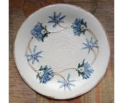 Buy Antique Bow Pottery Blue And White Plate • 220£