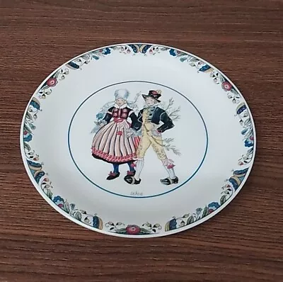 Buy Svenska Pottery Swedish National Costume Plate • 20£