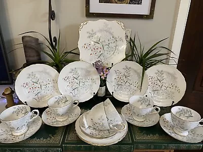 Buy Vintage Tuscan Fine Bone China Woodside Afternoon Tea Set 19 Pieces • 65£