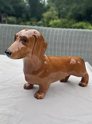 Buy Large Beswick Dachshund Dog Figurine • 15£