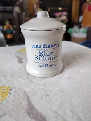 Buy Long Clawson Blue Stilton Cheese Stoneware Lidded Pot • 10.99£