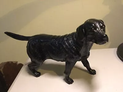 Buy Vintage Royal Doulton Black Labrador Retriever Figurine DA 145 • 8£