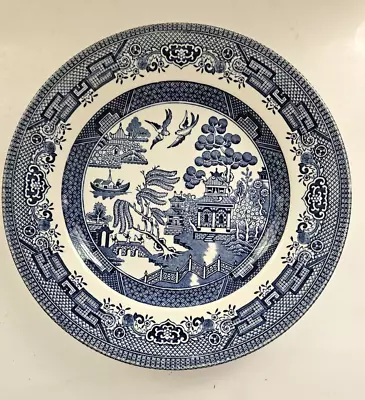 Buy Vintage Churchill China England Blue Willow Salad Plate 8  Replacement • 9.32£