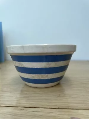 Buy Blue And White Striped Bowl • 1.50£