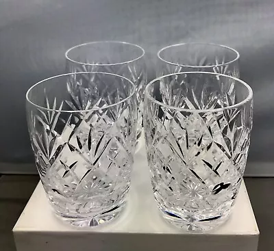 Buy 4x Dartington Vintage Whisky Glasses - Cut Crystal - Exc Cond - B11 • 49.99£