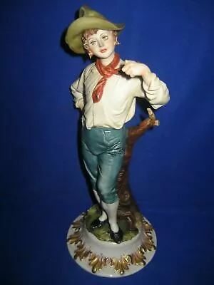 Buy   Capodimonte Tyche Tosca Signed  Man Figurine   • 22£