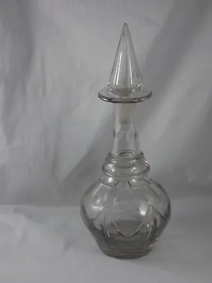 Buy Antique Flint Glass Cut Decanter • 10£