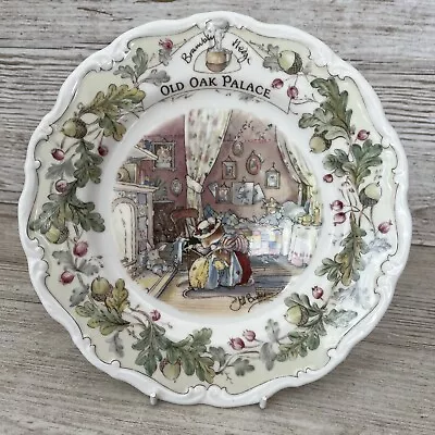 Buy Royal Doulton Brambly Hedge Old Oak Palace Collectors Plate 8  Jill Barklem • 19.99£