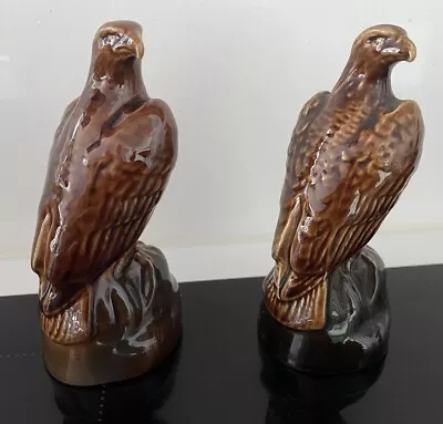 Buy Beneagles Scotch Whisky - Pair Of Ceramic Miniature Eagle Decanters By Beswick • 14£