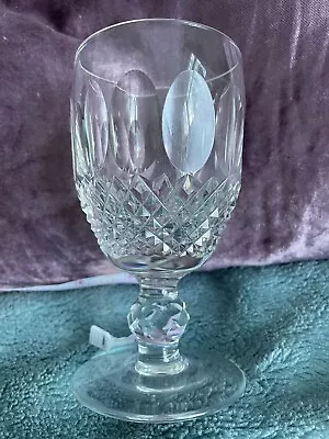 Buy Vintage Single Signed Waterford Crystal Colleen Claret Wine Glass 4 3/4 Inches • 14.99£