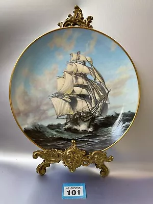 Buy Vintage Plate - Franklin Porcelain - Great Clipper Ships - THERMOPYLAE • 39.94£
