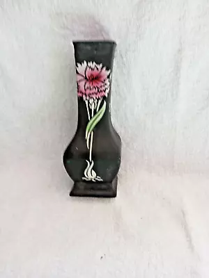 Buy Vintage  Shelley  Art Nouveau Vases - Black And Pink • 20£