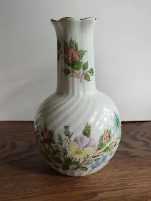 Buy Vintage Aynsley Fine Bone China - England - Wild Tudor - Bud Vase • 4£
