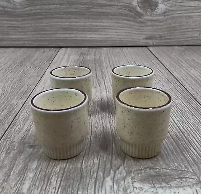 Buy Poole Pottery Broadstone Egg Cups Set Of 4 • 10£