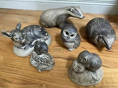 Buy Vintage Poole Pottery Stoneware Animals, Mouse Owl Badger Hedgehog - Sold Sep • 7£