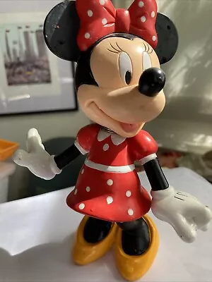 Buy Disney Minnie Mouse Bobble Head Figurine 7  Tall • 8£