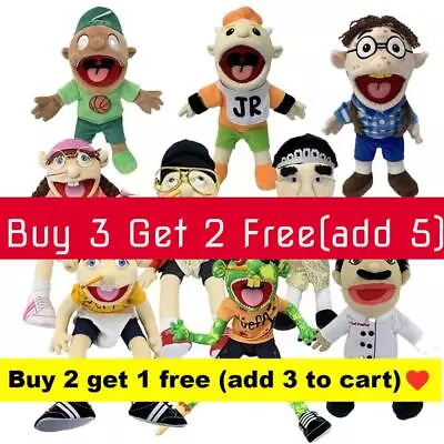 Buy 60cm Jeffy Hat Hand Puppet Jeffy Plush Cosplay Toy Game Stuffed Doll Kids Gifts • 16.40£