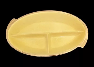 Buy Vintage Royal Winton Grimwades Yellow 3 Compartment Ceramic Dish 1941-1950 • 9.99£