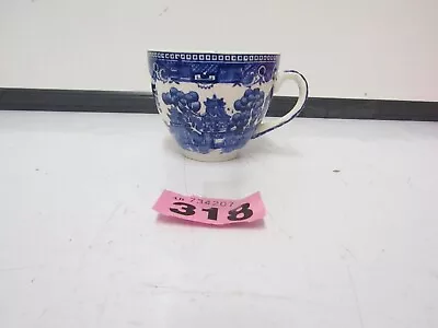 Buy Blue & White China “ Willow Pattern “ Alfred Meakin Tea Cup (318)(Q) • 4.99£