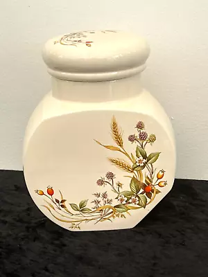 Buy Vintage St Michael /  M&s Harvest  Large Storage Jar Cookie Jar 2412/6435 • 0.99£