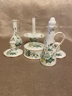 Buy Vintage Crown Staffordshire ‘Kowloon’ Fine Bone China 7 Piece Collection • 39.99£