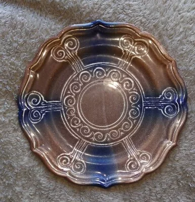 Buy Vintage Marie Stuart Roscoff Pottery 23cm Plate, Made In France • 15£