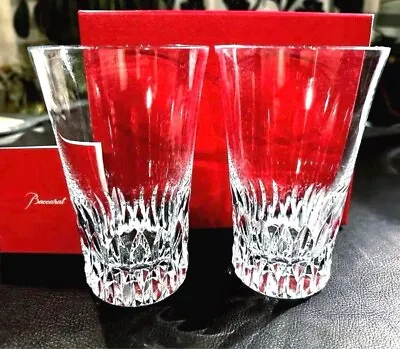 Buy Baccarat Highball Glass Pair Set Vita Savinel & Rozé 14cm Crystal 2019 USED/MINT • 202.23£