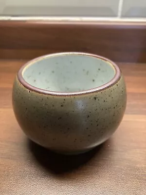 Buy PURBECK Pottery Sugar Bowl Green Vintage  • 6£