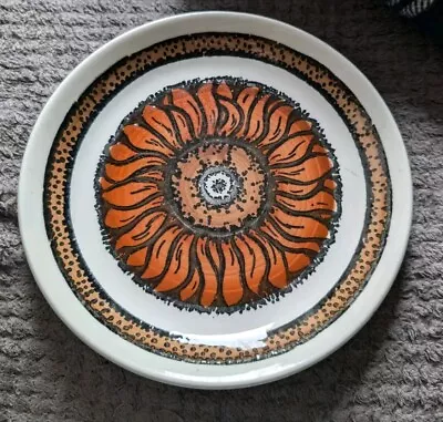 Buy Vintage Biltons Tableware Ironstone Powerhouse Sunflower Plate Vintage 9in • 9.99£