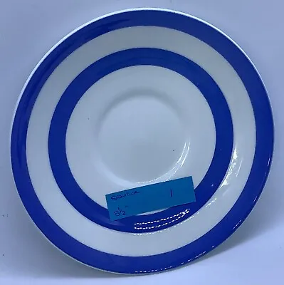 Buy Cornishware Green Shield - Single, 5&1/2  (14cm), Saucer (1 Of 2) {Ref: G25}. • 9.16£