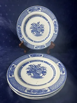 Buy BOOTHS Vintage Set Of 4 Bread/Desert Plates NANKIN Pattern English Silicon China • 37.23£