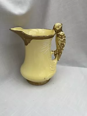 Buy Burleigh Ware Art Deco Parrot Yellow Large Jug • 5£