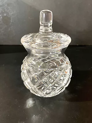 Buy Waterford Crystal Honey Jar W/ Lid  5 5/8  Tall Marked Excellent Condition • 37.27£