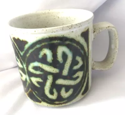 Buy Vintage Dunoon Scottish Stoneware Pottery Celtic Design Mug Made In Scotland #2 • 12£