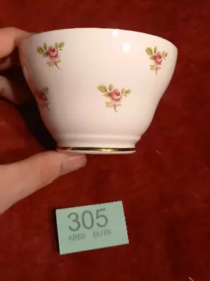 Buy Sugar Bowl Argyle Fine English Bone China Rosebud Pattern. • 1.99£