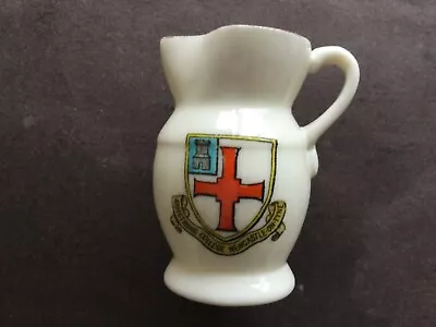 Buy Goss Crested China Of Armstrong College, Newcastle On Tyne On A Spanish Jug • 4.99£