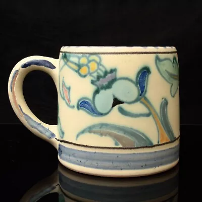 Buy Honiton Pottery Mug Collard Design Devon, England 1920s • 10£